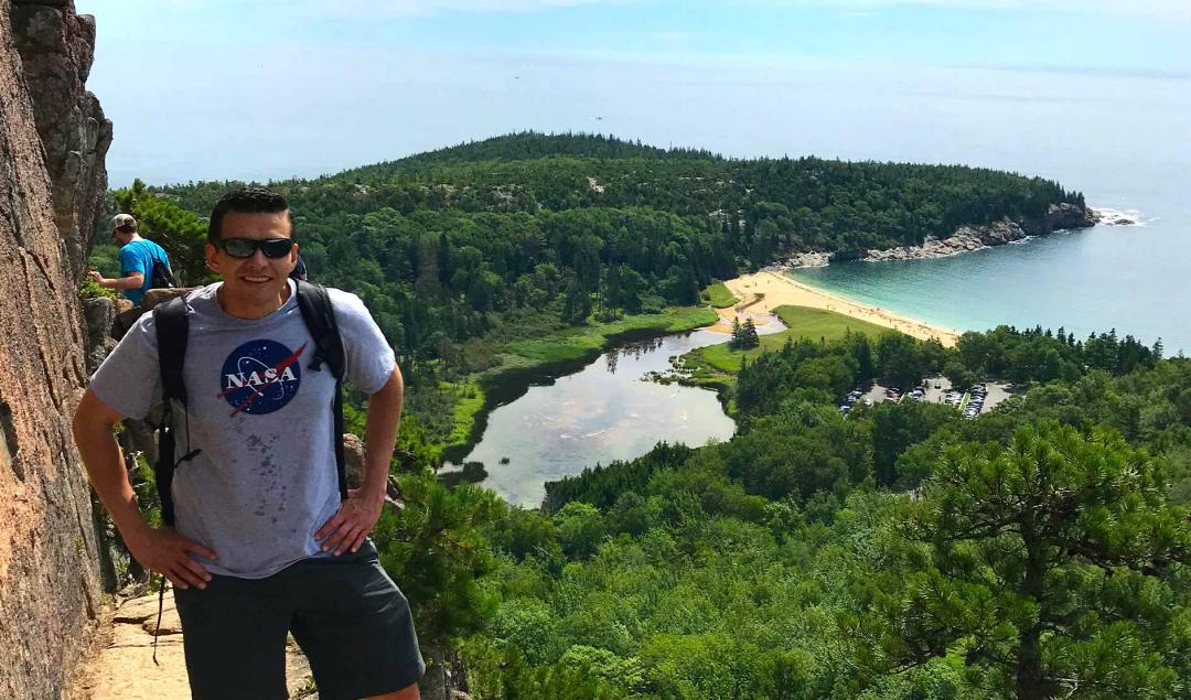 In his free time, Cardenas loves spending time outdoors and surfing.