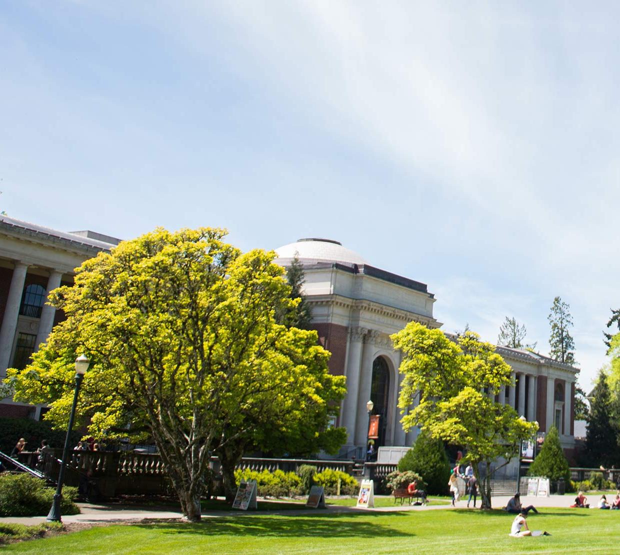 Memorial Union on sunny day