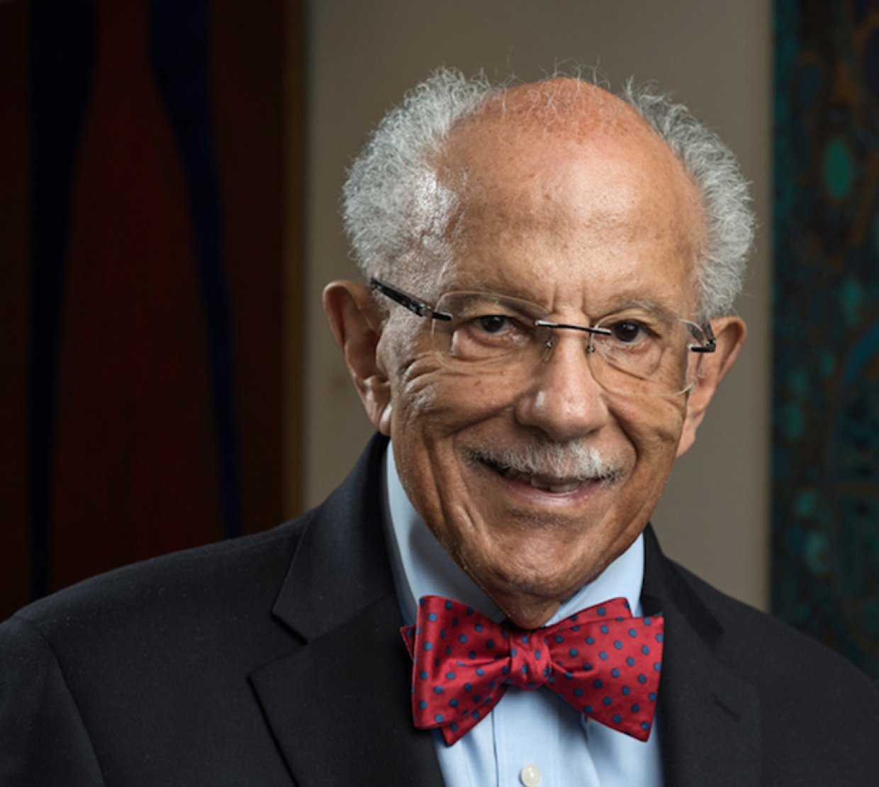 Warren Washington in office space