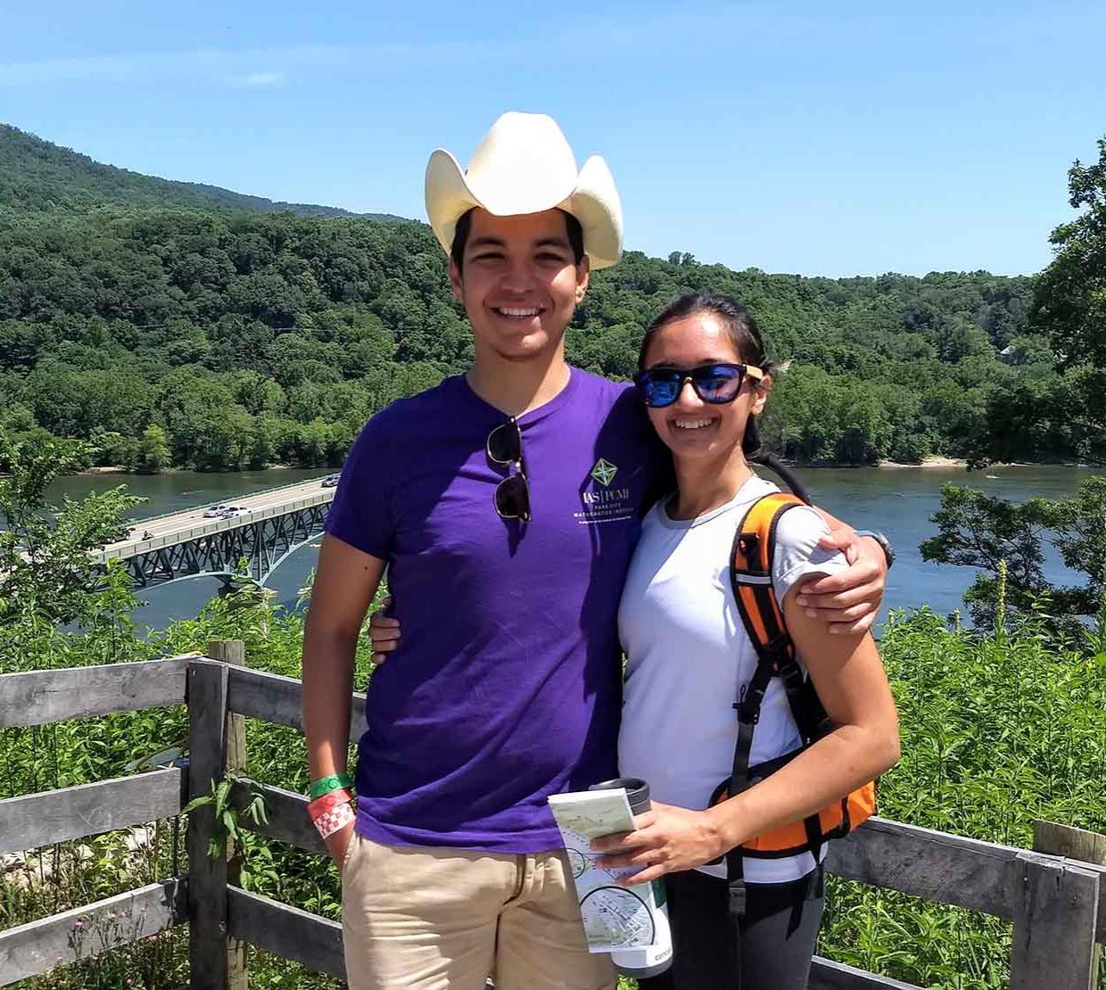 Oregon State mathematicians Axel Saenz Rodriguez and Swati Patel