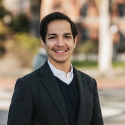A man poses for a headshot