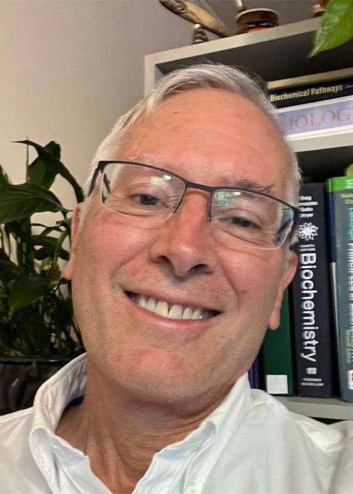 Phil Mc Fadden in his office
