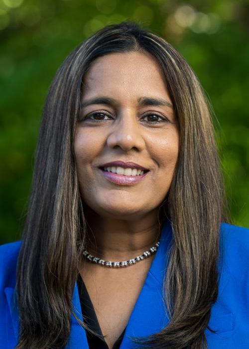 Vrushali Bokil outside