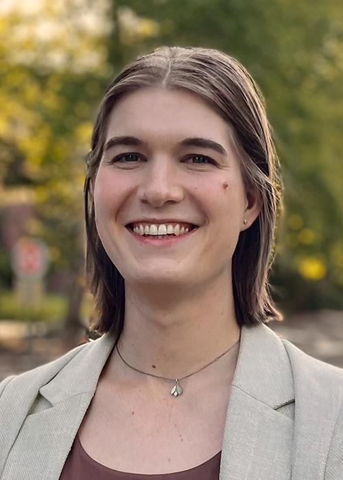 Headshot of Patti Hamerski smiling outdoors