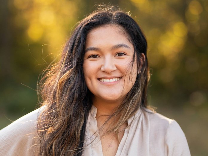 Woman smiling at the camera