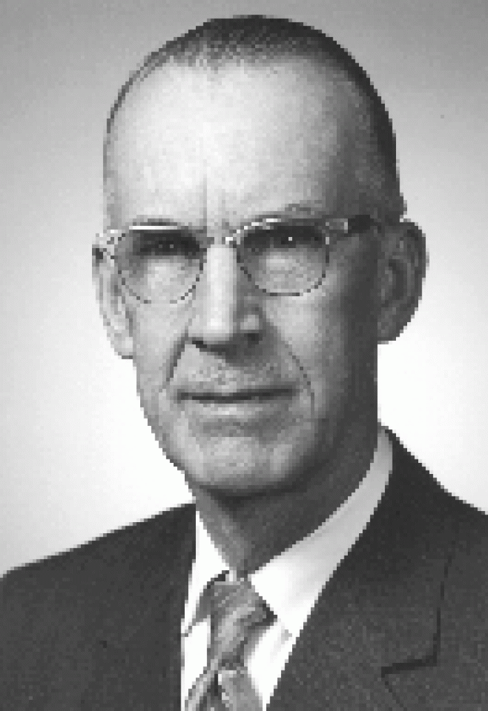 Edwin Yunker black and white portrait