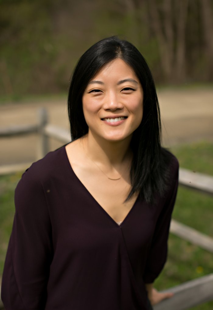 Headshot of Barbara Han wearing black shirt.