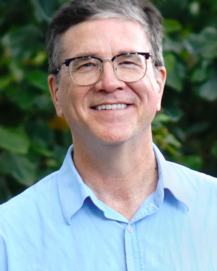 Headshot of Jeff Hare smiling outdoors