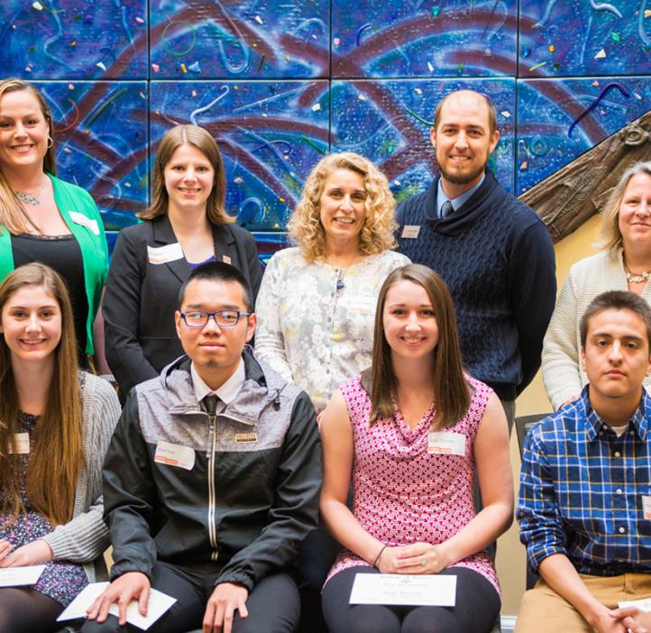 group photo of BioHealth Sciences students