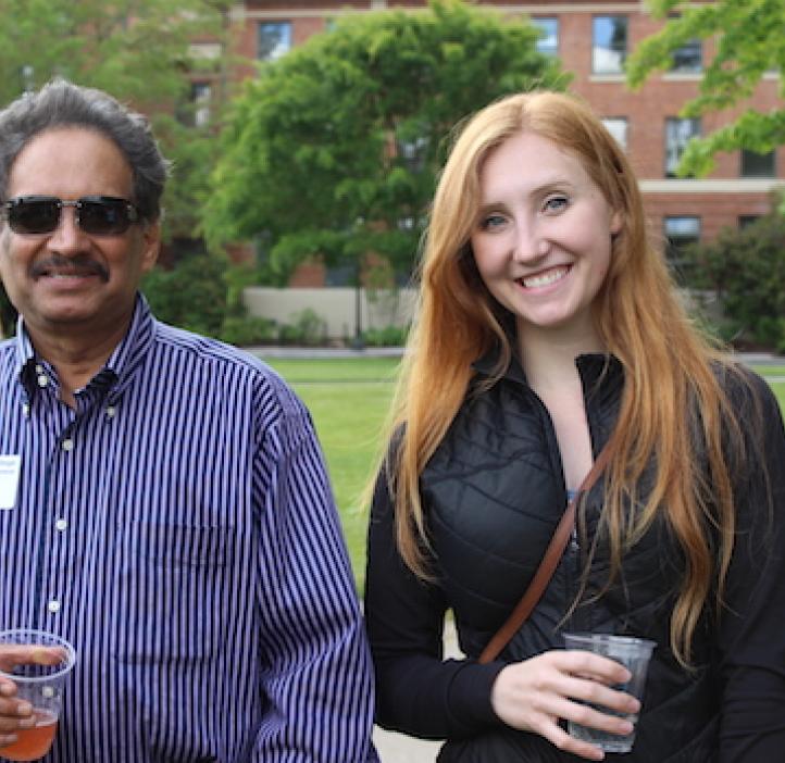 Mas Subramanian and female student