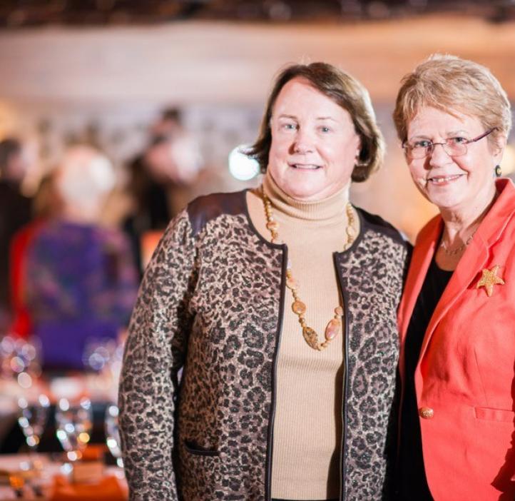 Jane Lubchenco and colleague