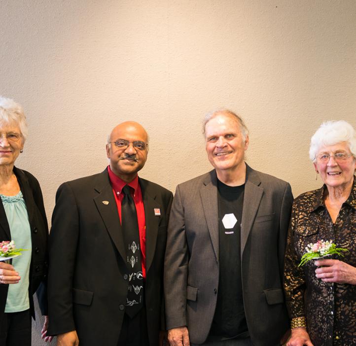 Sastry Pantula, Ed Waymire and the Gilfillan Sisters