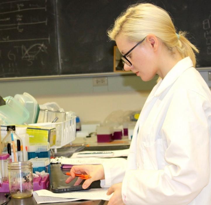 Lillian Padgitt-Cobb, OSU graduate student, Biochemistry & Biophysics