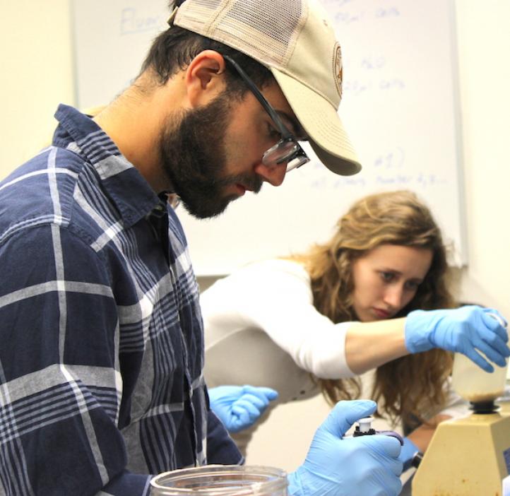 Clayton Wandishin, Vanderbilt University and Austin Alexander, OSU Biochemistry & Biophysics undergraduate