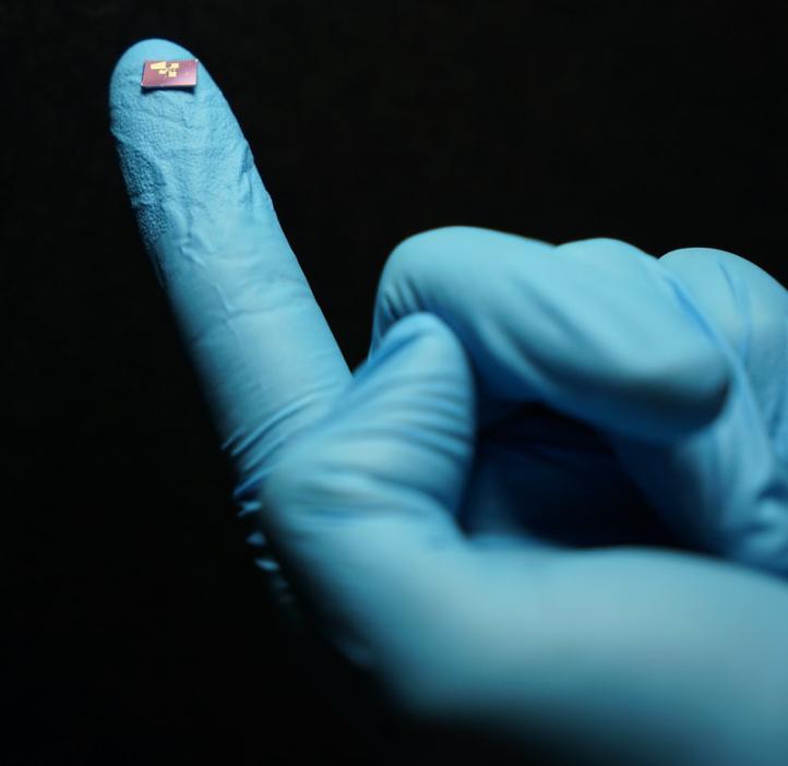 Spectrometer on a chip.