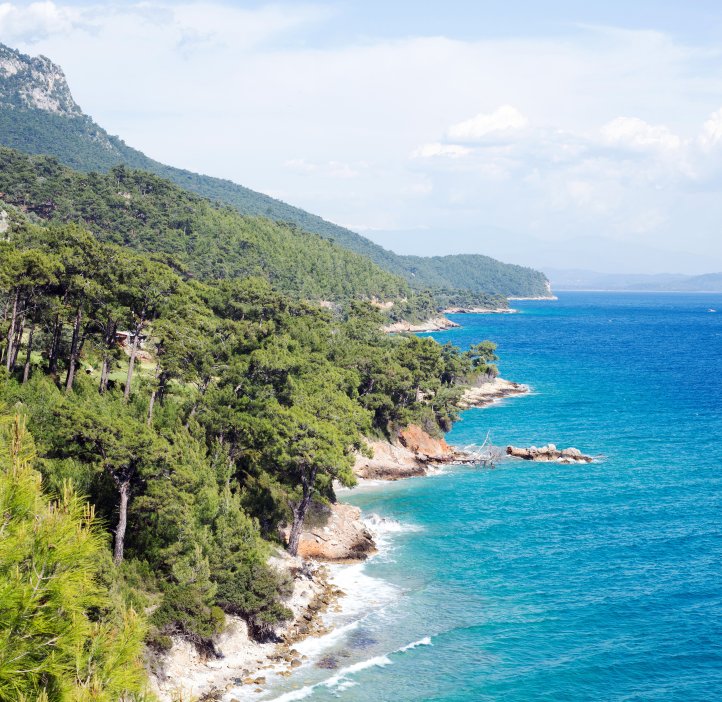 Gokova Bay, Turkey, marine protected area. Photo by Safer Kizilkaya.